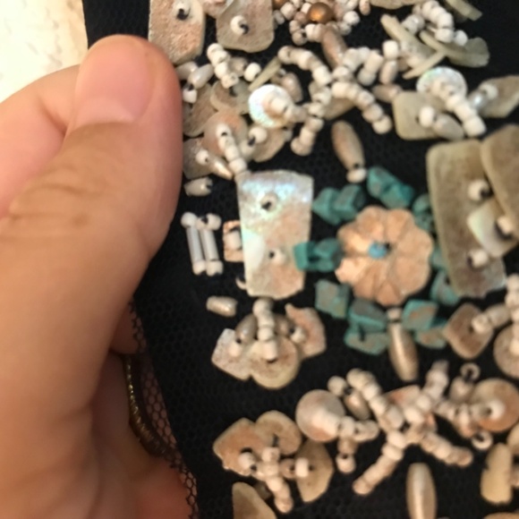 Rozae Nichols - Vintage Silk Beaded Top - Picture 4 of 8